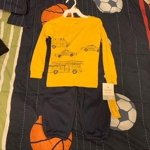 Carter’s Boys Police & Fire Shirt & Sweatpants Set